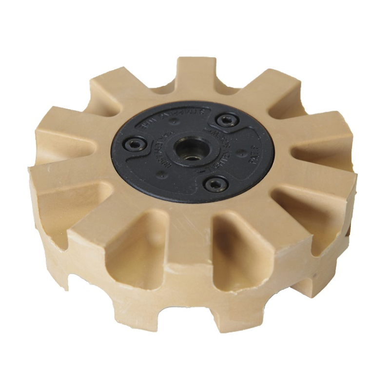 Folienradierer / Gummiradierer für Bürstenschleifer